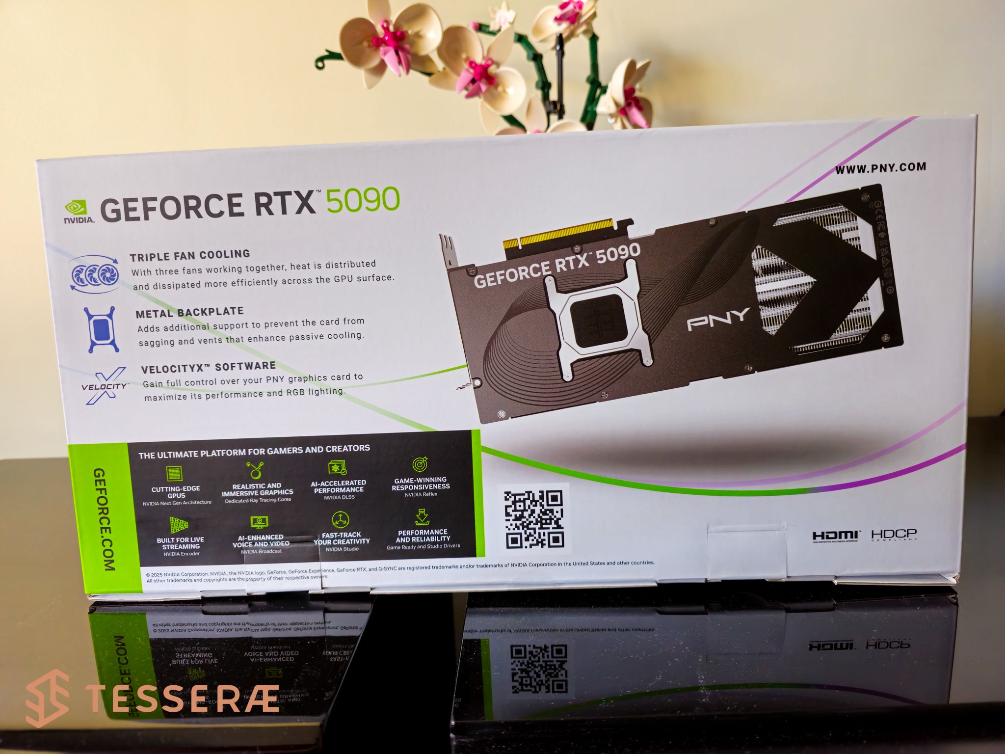 PNY GeForce RTX 5090 Triple Fan GPU 32GB GDDR7