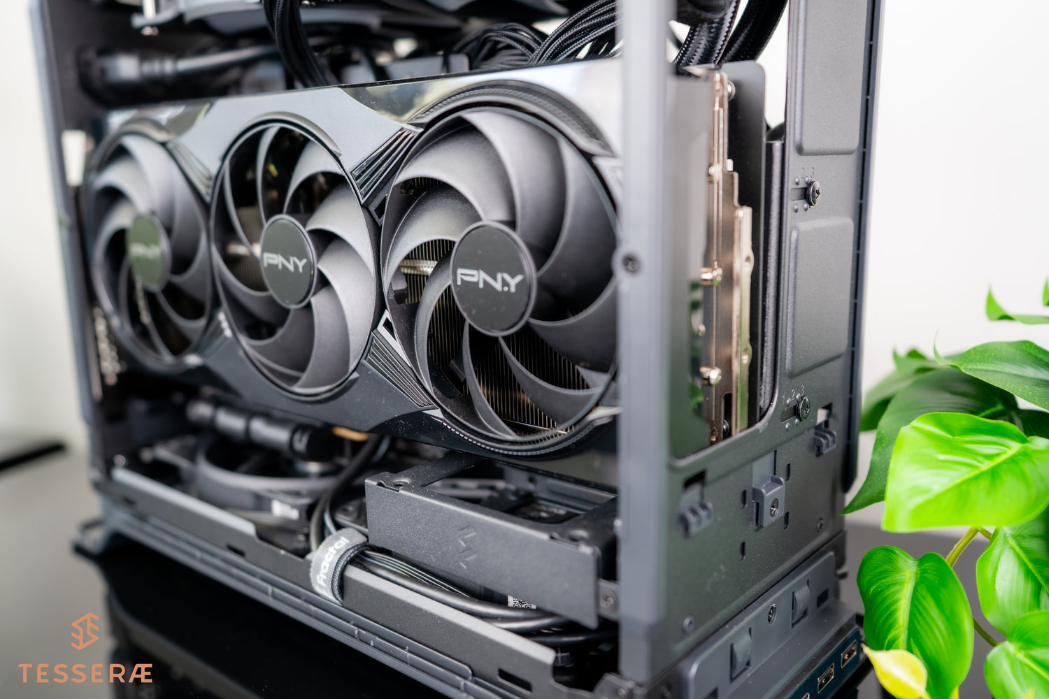 Quick Ship Blue Exo - 9800X3D CPU with RTX 5080 graphics card