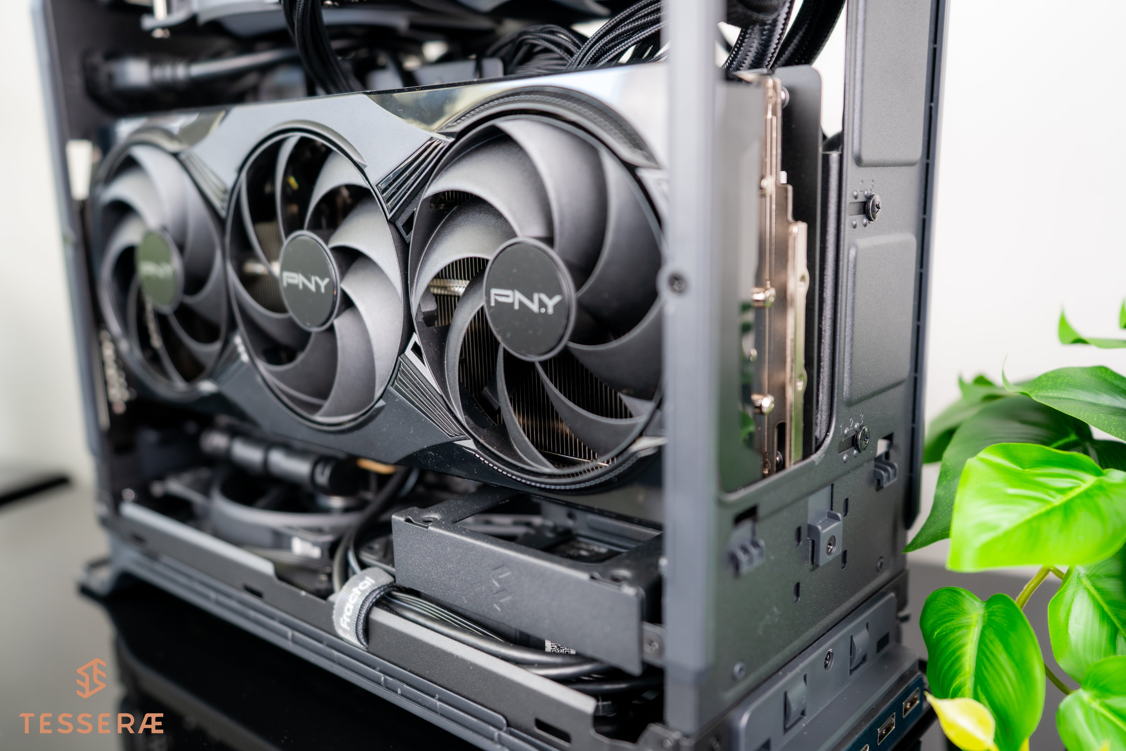 Quick Ship Blue Exo - 9800X3D CPU with RTX 5080 graphics card