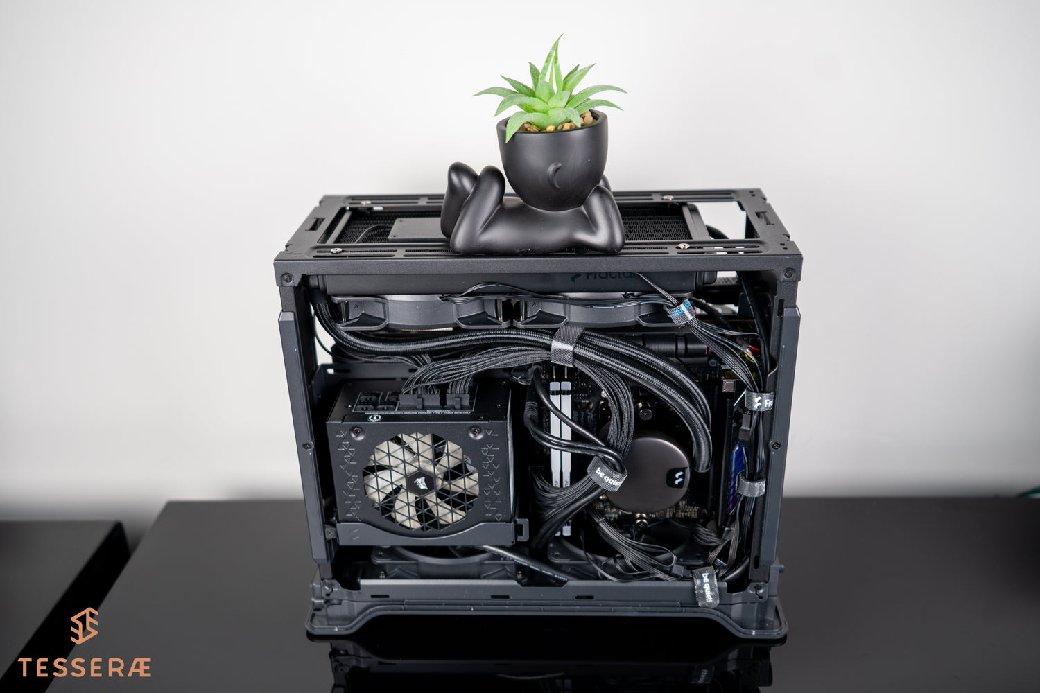 Quick Ship Silver Exo - 9800X3D CPU with RTX 4080 Super graphics card