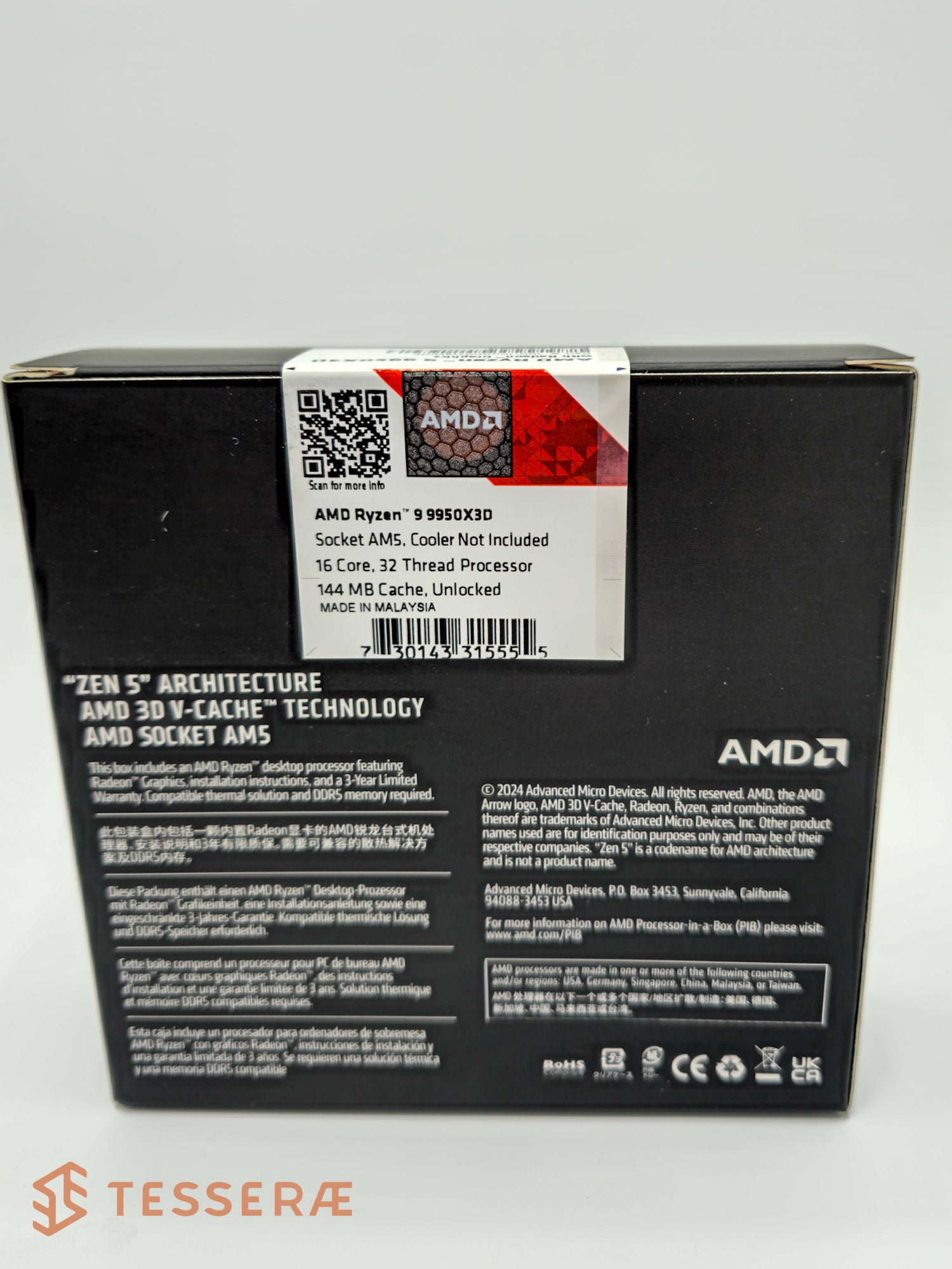 AMD Ryzen 9 9950X3D CPU