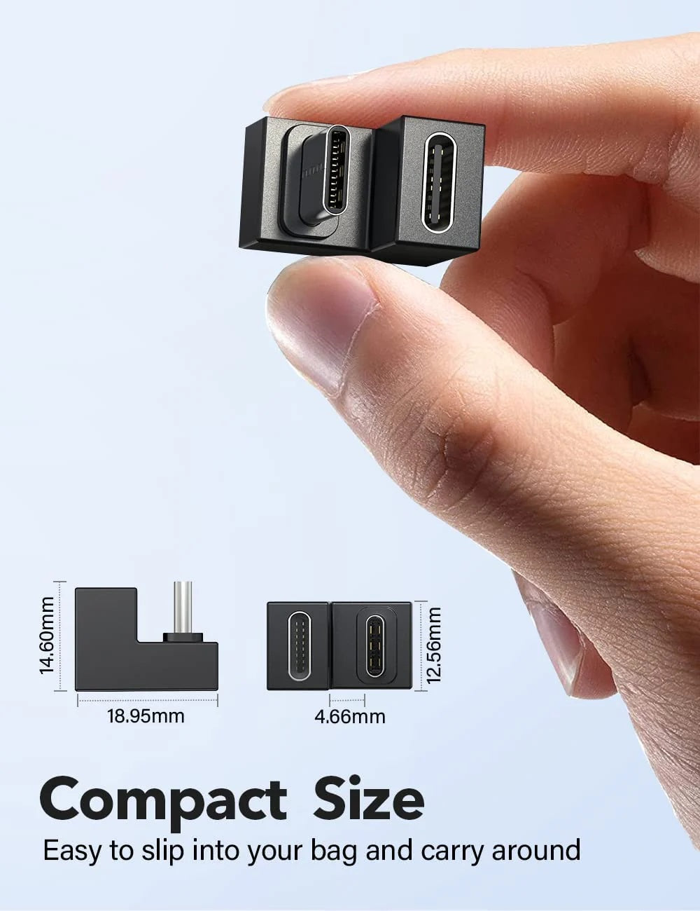 Uperfect USB-C 180 Degree U-shaped Adapter