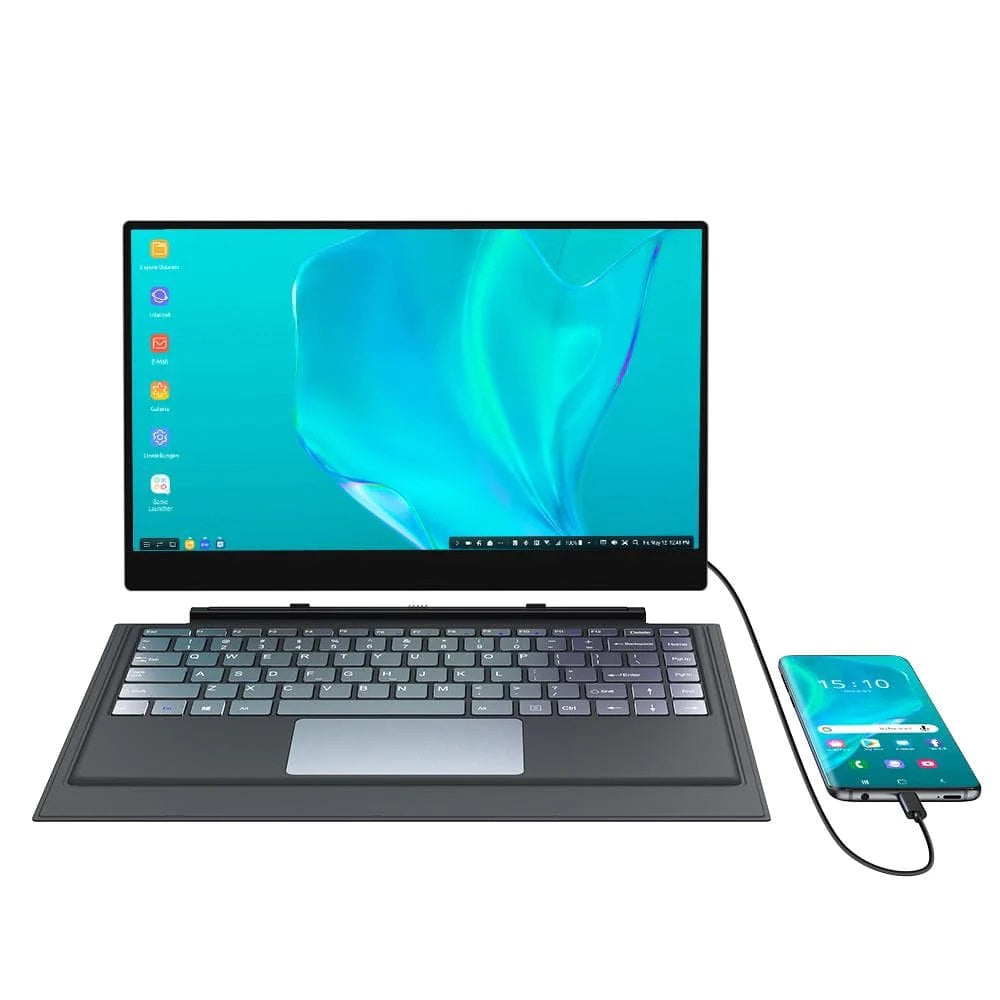 Uperfect Portable IPS Touchscreen LapDock - 15.6" 1920x1080 60Hz HDR w/Battery