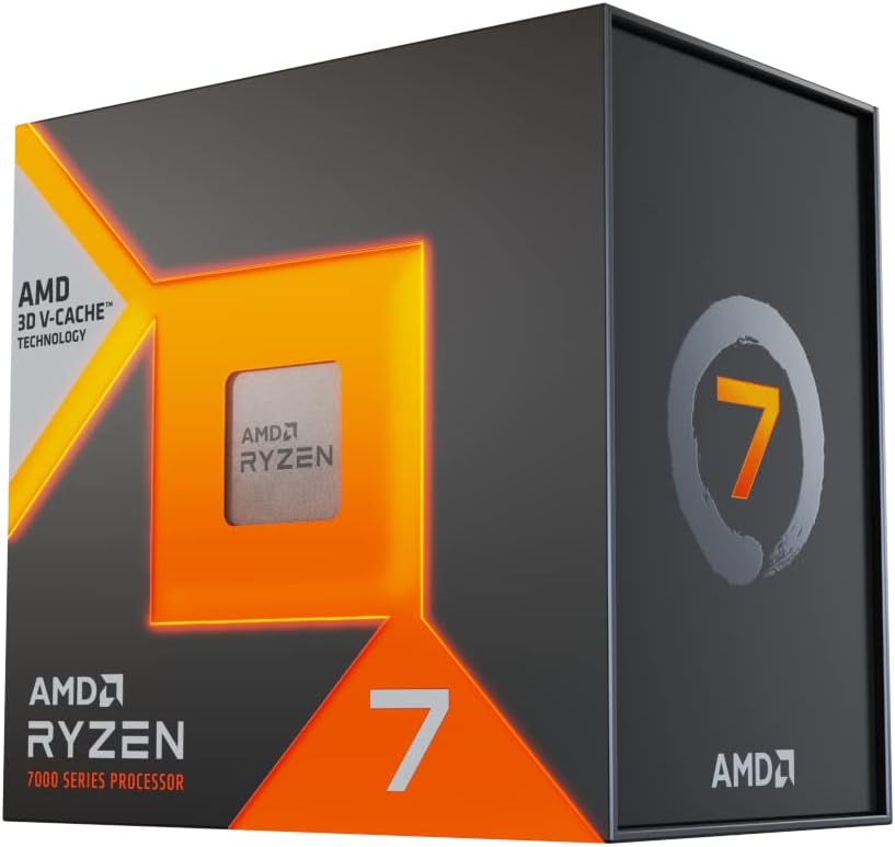 AMD Ryzen 7 7800X3D (7th Gen) 8-core, 16 Thread Processor